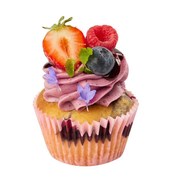 Summer Berry Blast Cupcake - Peggy Porschen Cakes Ltd