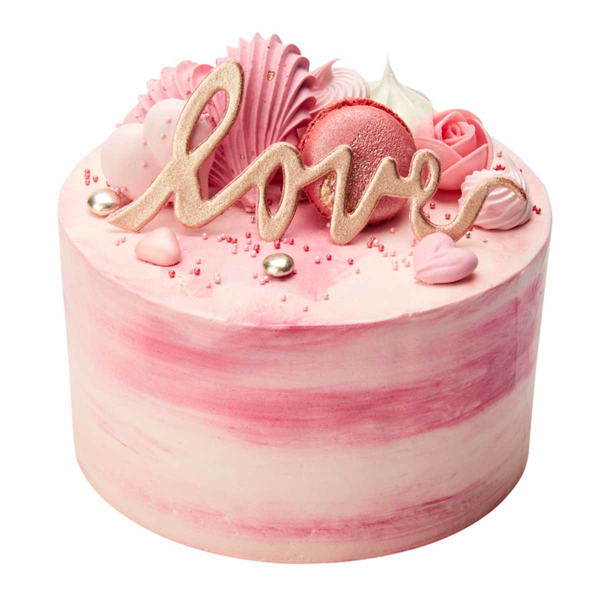 Pink Marble Cake 3 | Customized Cake for Lady | Order Online Caketalk.ae