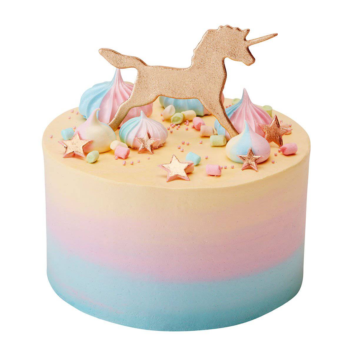 Rainbow Unicorn Edible Cake Toppers – Ediblecakeimage